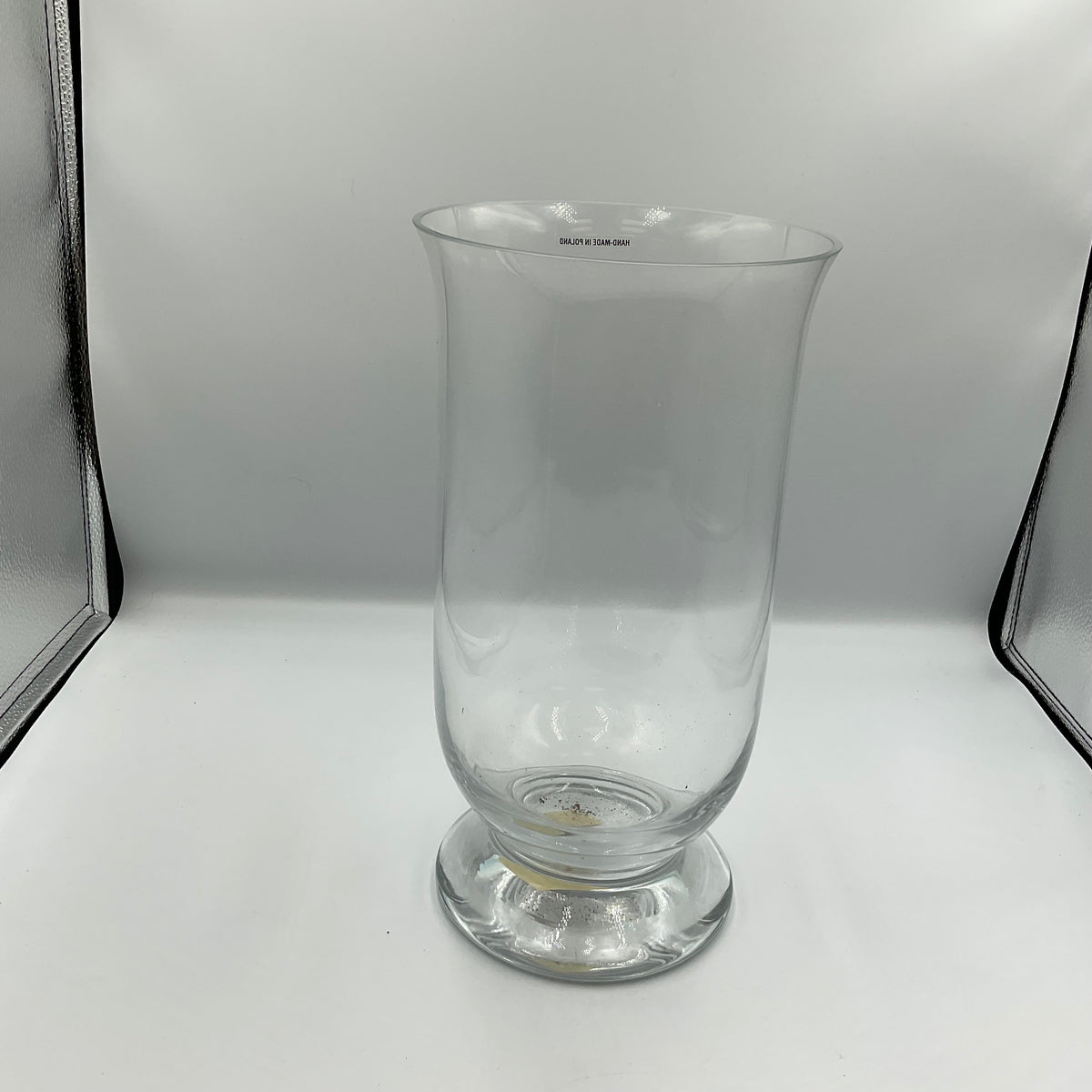 Glass Hurricane Vase