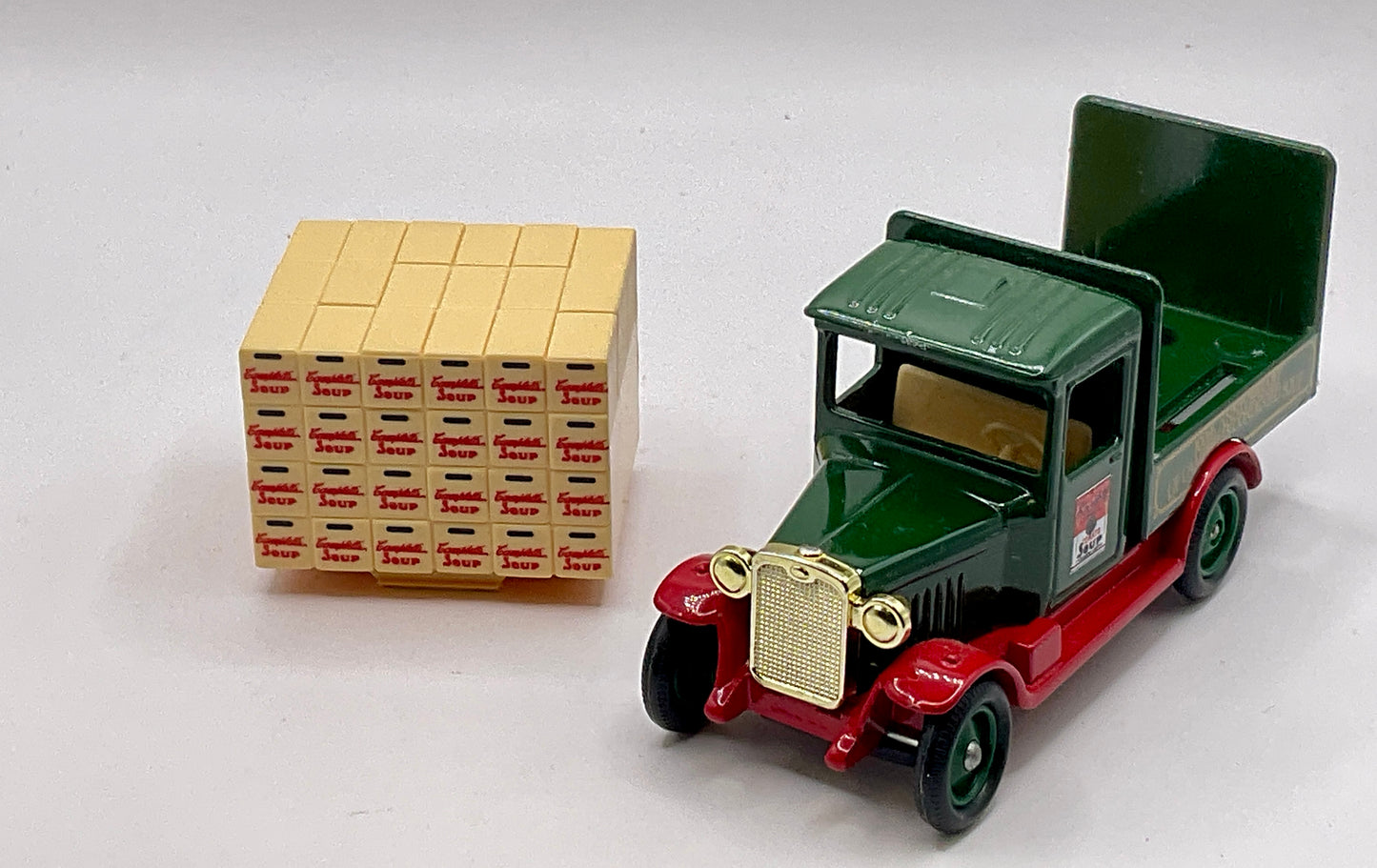 Campbell's Soup Vintage 1997 100th Anniversary Die-Cast Model Souvenir Truck Collectible in Original Box