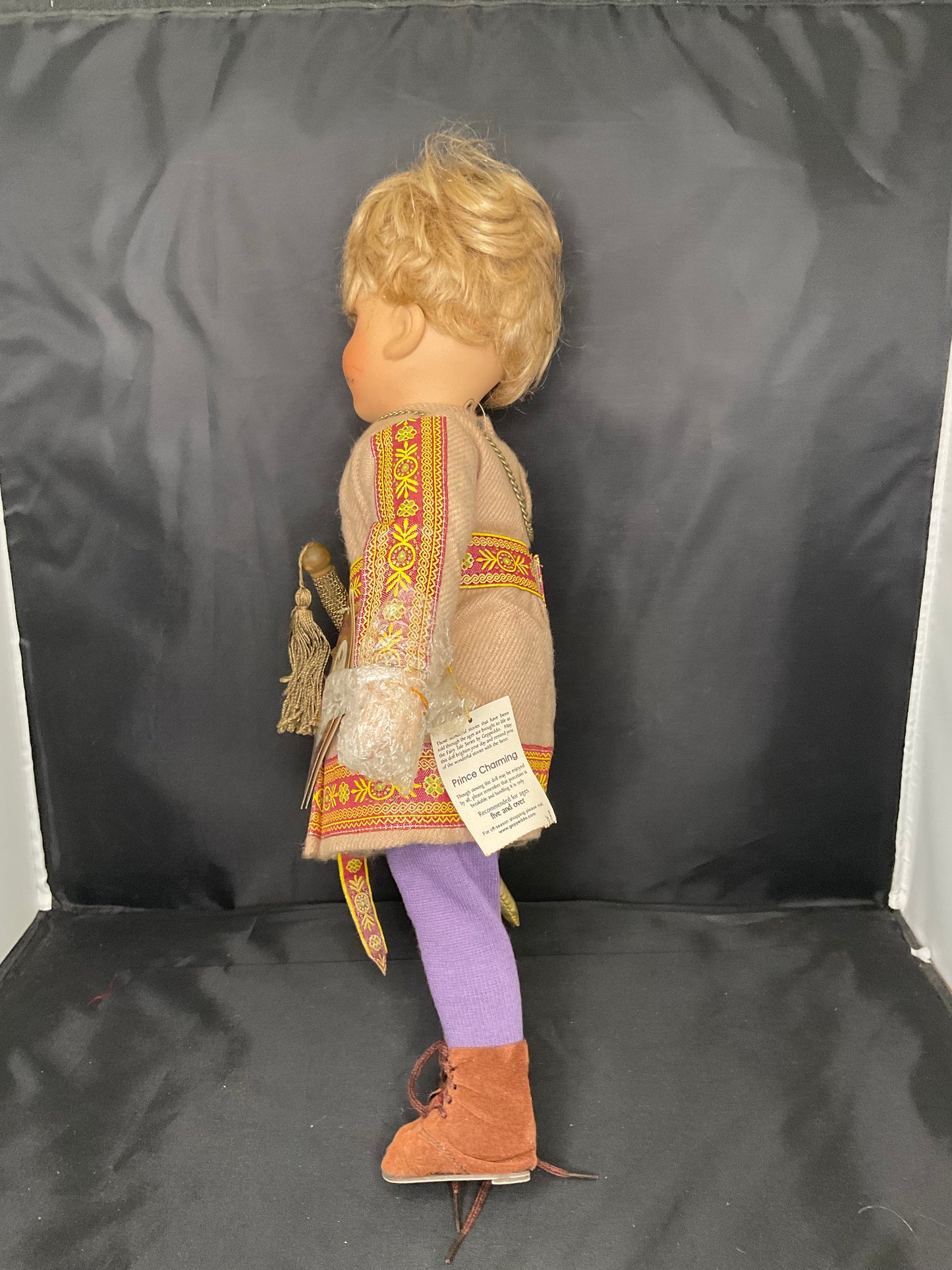 Geppeddo Fairy Tale Porcelain Prince Charming Doll