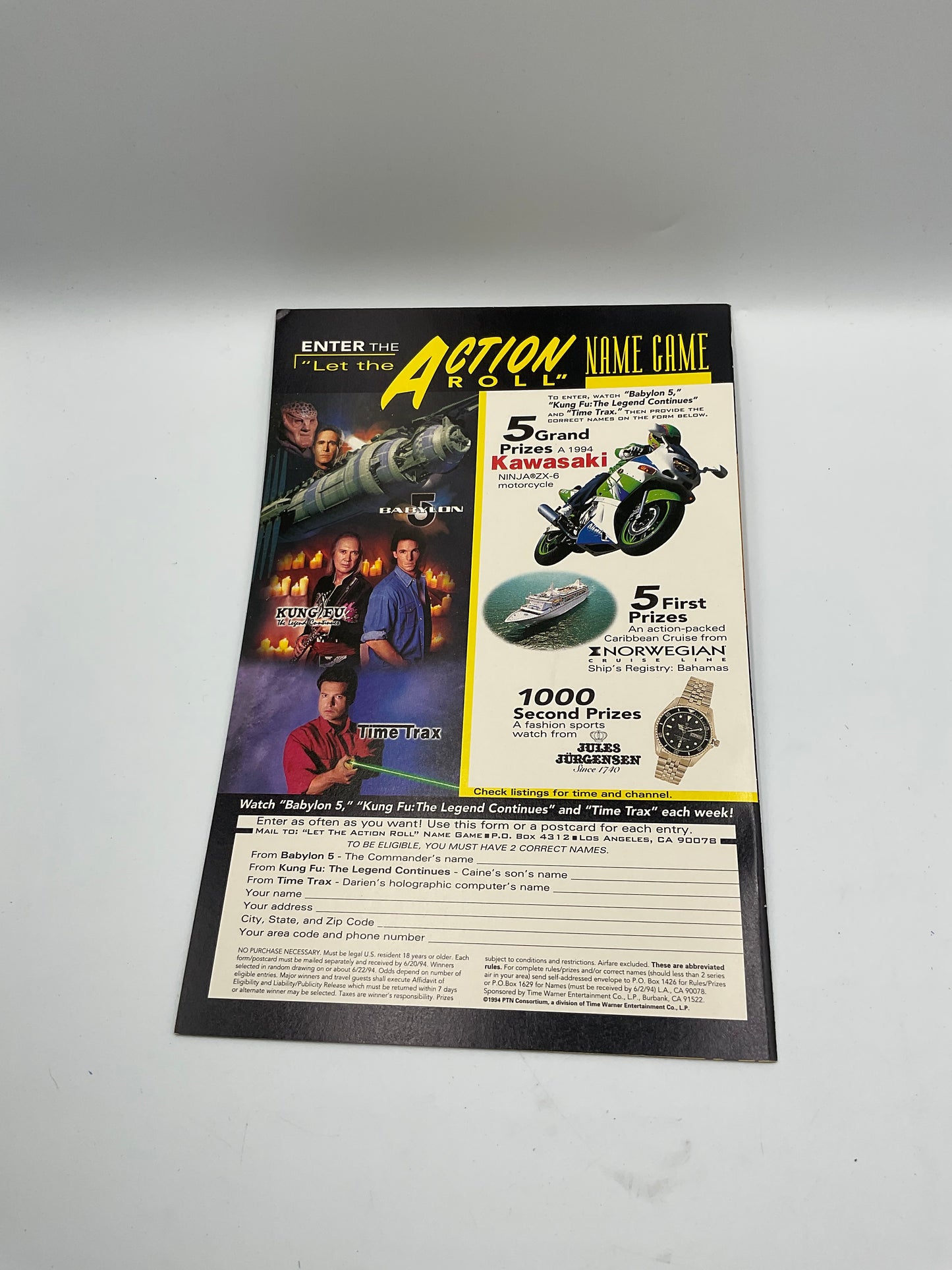 Star Trek Next Generation #61 Brothers in Darkness Vtg 1994 Direct Edition DC Comic Book