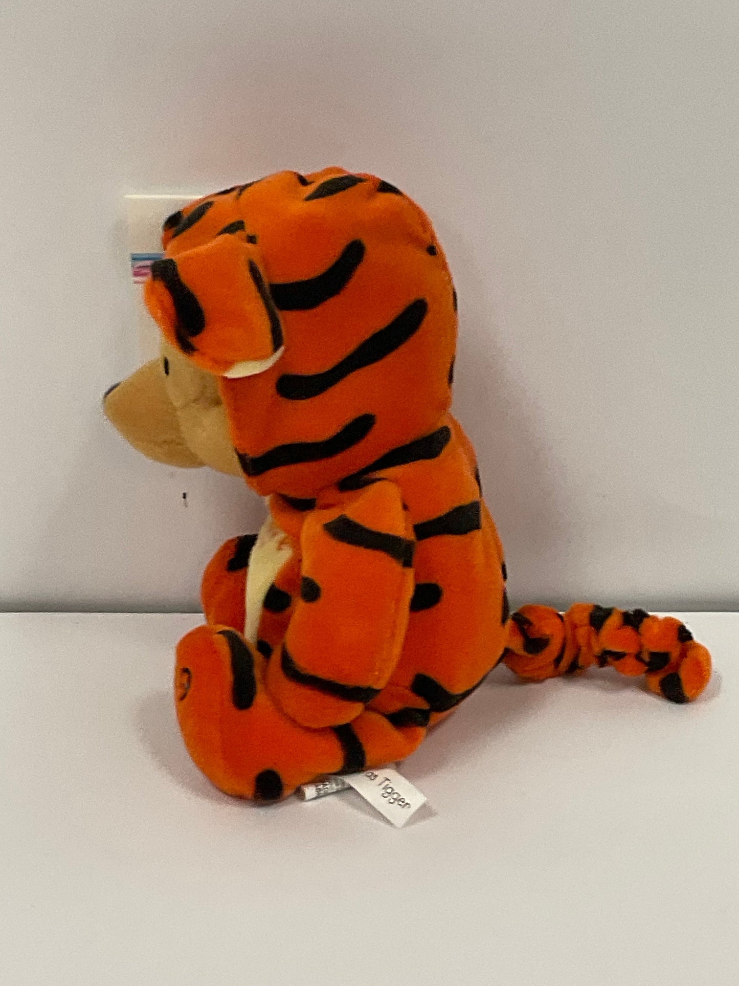 Pooh in Tigger Costume Winnie the Pooh Bear & Friends Vintage 1999 Mini Beanbag Beanie Plush Disney Collectible