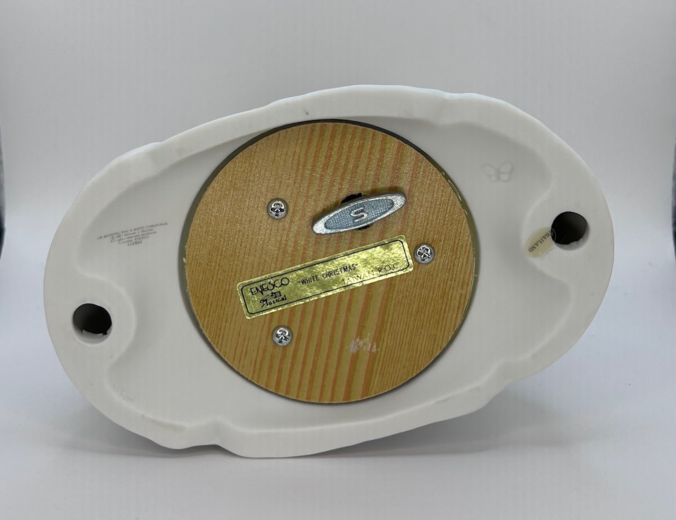 Precious Moments Vintage 1987 I'm Sending You A White Christmas Music Box