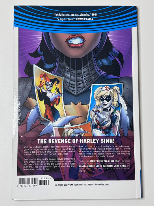 Harley Quinn Vol 3: Red Meat DC Comics Paperback