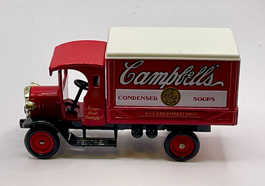 Campbell's Soup Vintage 1994 125th Anniversary Collectible Die-Cast Model Souvenir Truck in Original Box