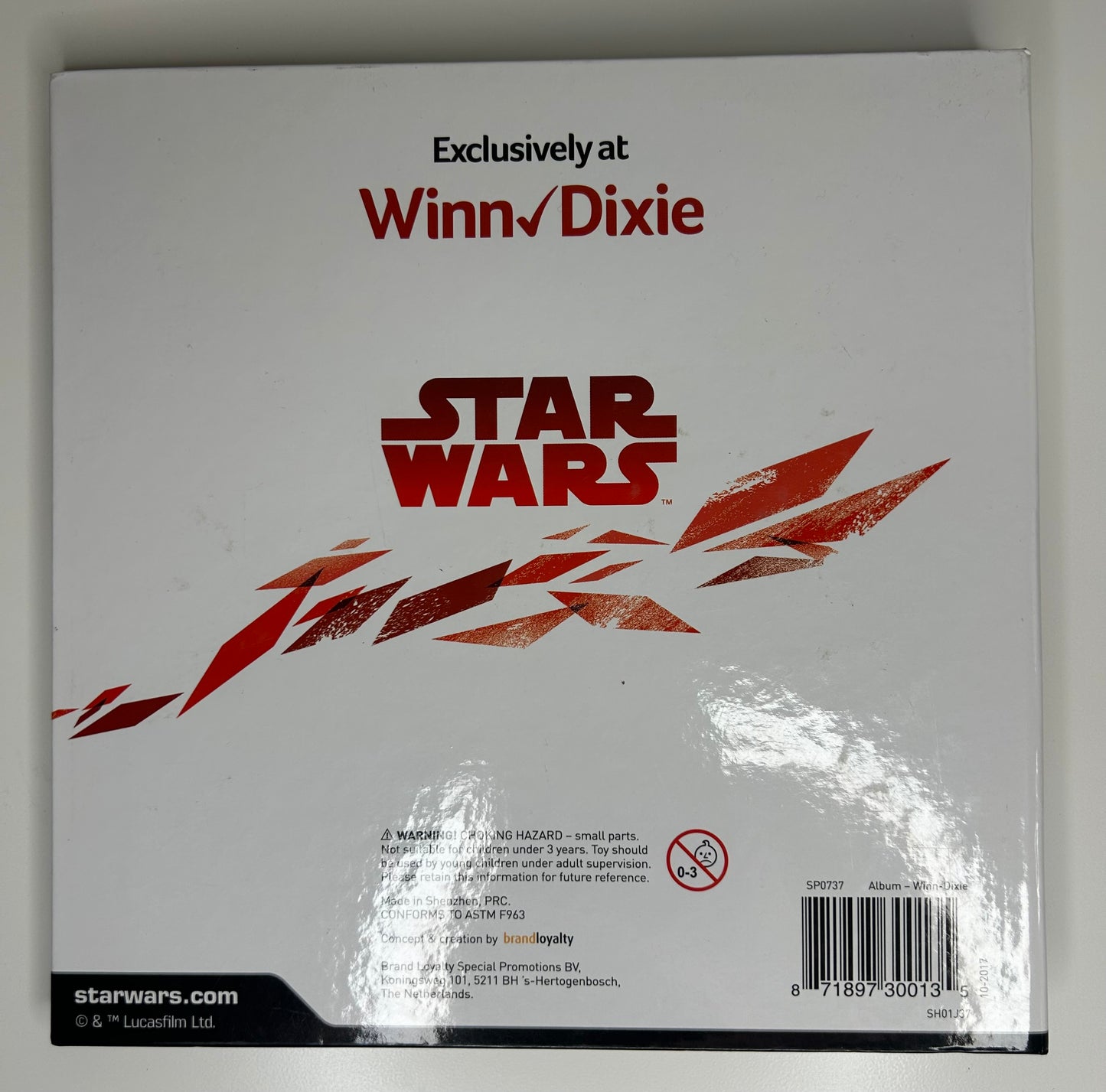 Star Wars Cosmic Shells Game Album Set Incomplete