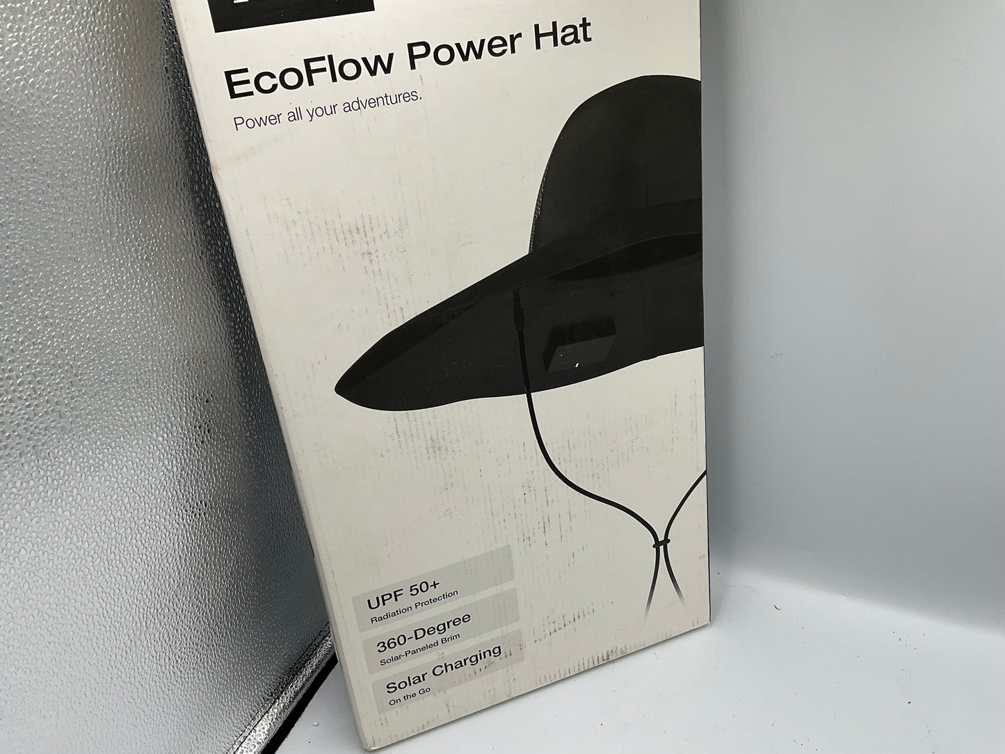 Eco flow Power Hat Solar Charging Wide Brim UPF50 Plus