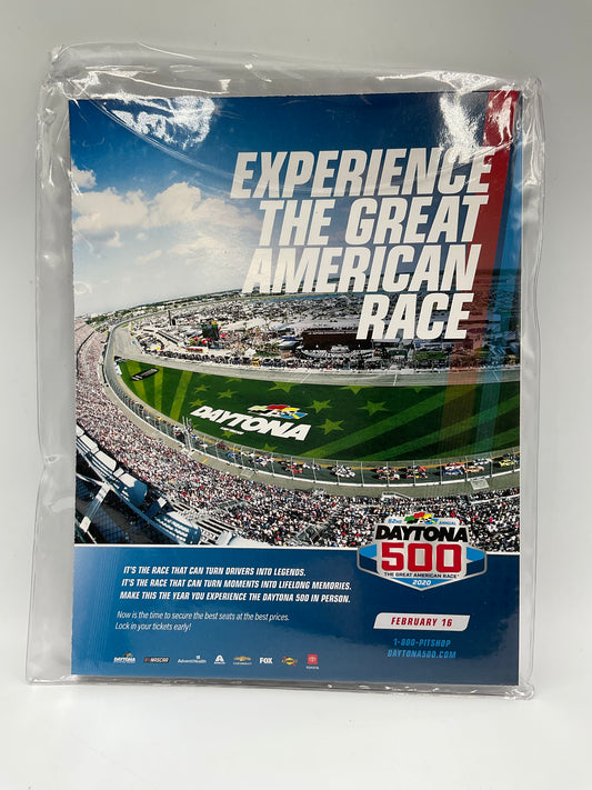 2019 Coke Zero Sugar 400 Daytona Official Souvenir Program NASCAR Justin Haley