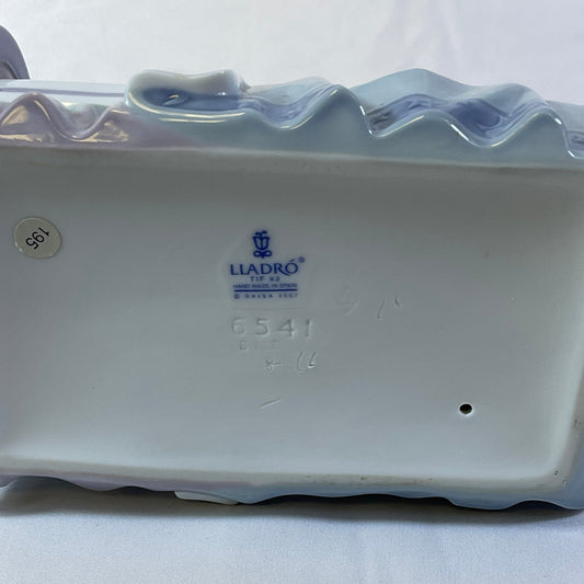 Lladro Bedtime Buddies #6541 Vintage 1997 Porcelain Figurine Handmade in Spain