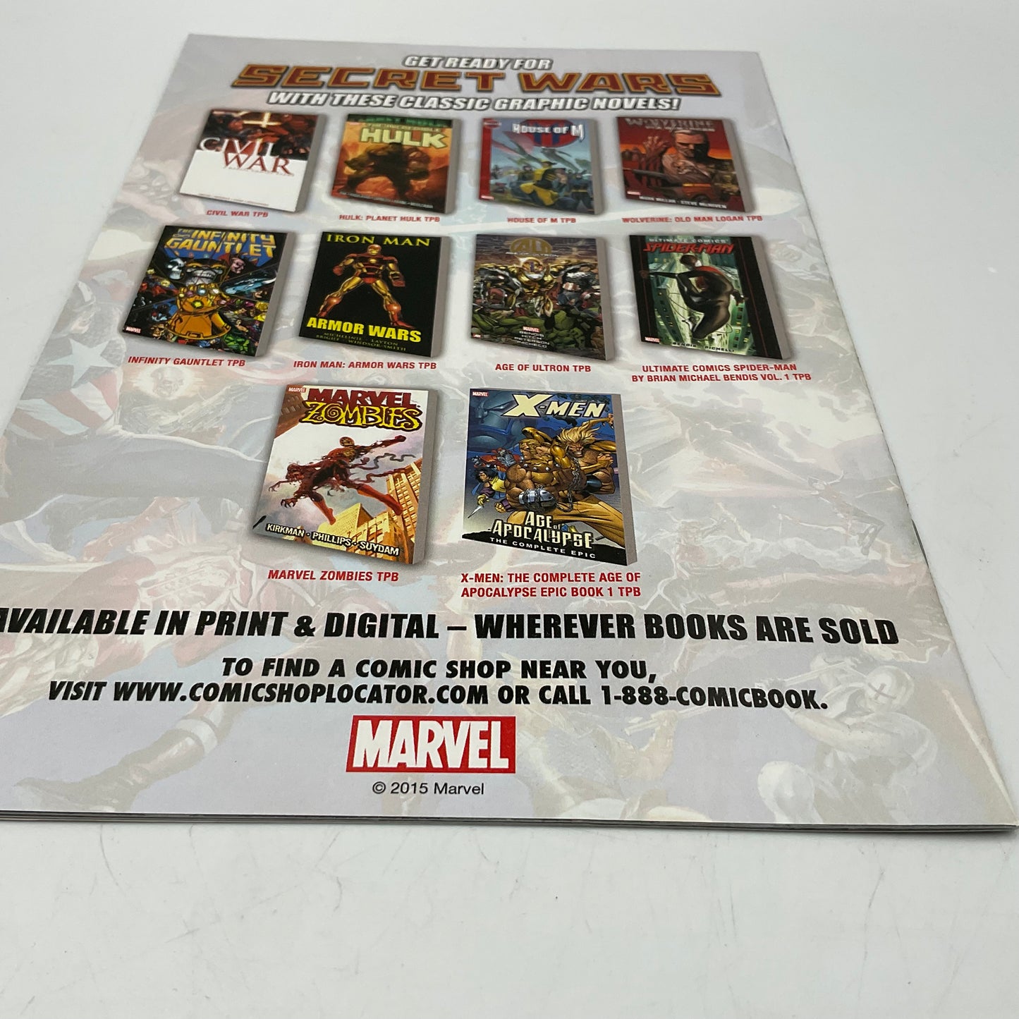 Marvel True Believers Age of Ultron Comic