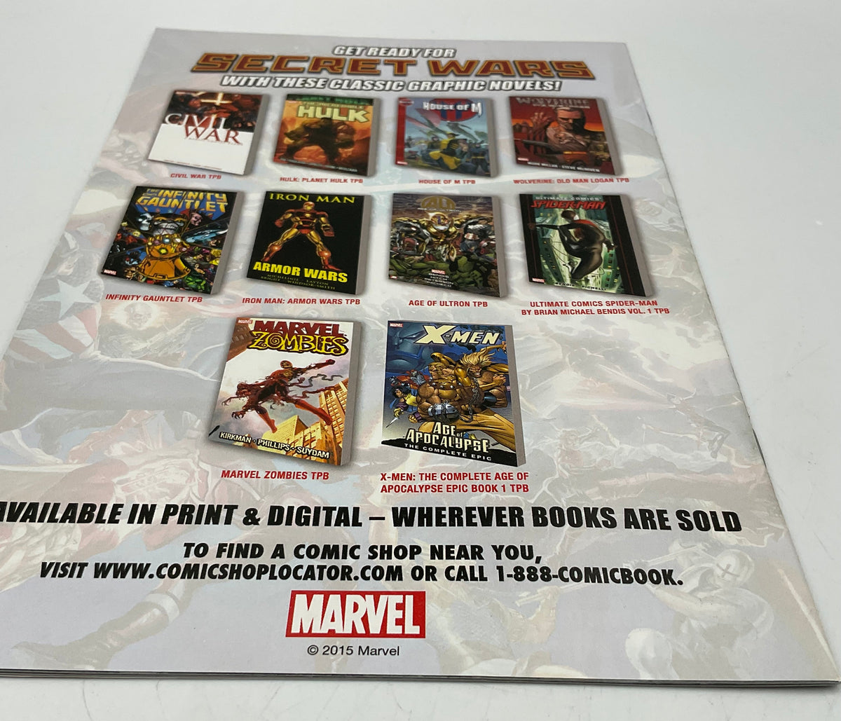 Marvel True Believers Age of Ultron #1 2015 Comic Book