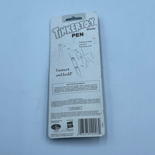 Vintage 2001 Hasbro Tinkertoy Brand Pen Unopened
