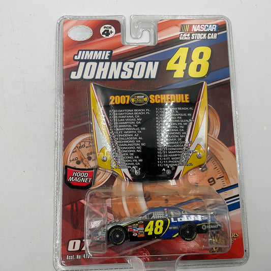 NASCAR #48 JImmie Johnson Die-Cast Replicia with Hood Magnet