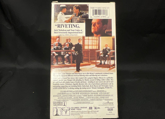 A Few Good Men Vintage 1993 VHS Tape Rob Reiner UNSEALED UNTESTED