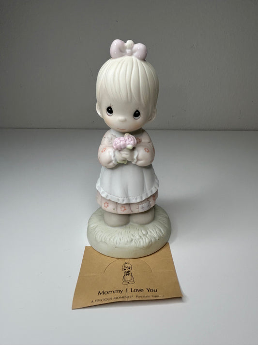 Precious Moments Mommy I Love You Girl Vintage 1987 in Original Box