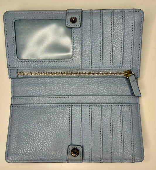 Fossil Wallet Light Blue Used