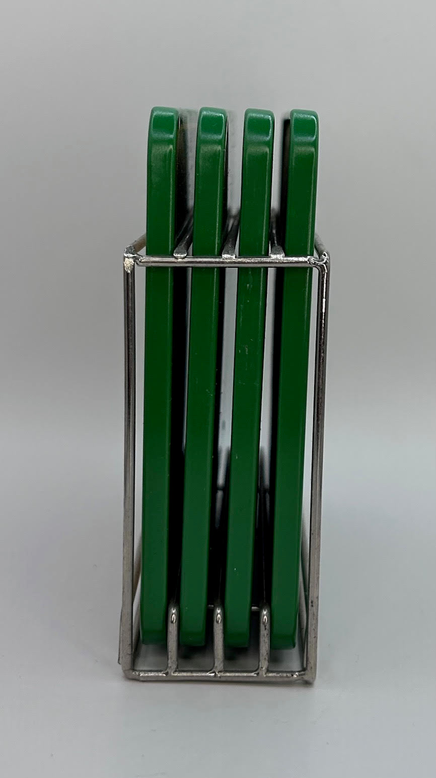 John Deere 4 Piece Coaster Set by Tin Box Company Brand New