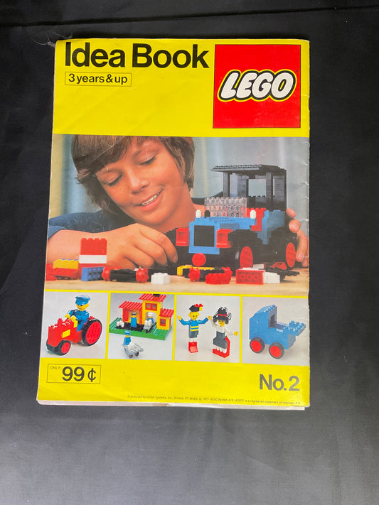LEGO Idea Book No. 2 Building Guide 1977 Vintage