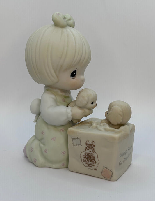 Precious Moments Vintage 1989 Symbol of Membership Always Room For One More Hand Painted Original Box