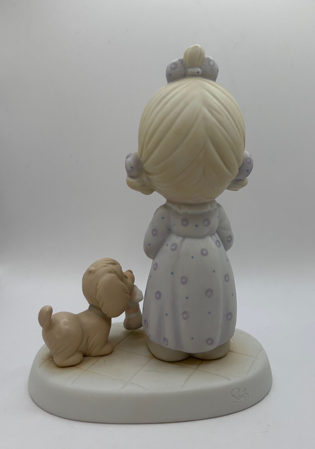 Precious Moments Vintage 1988 Something's Missing When You're Not Around Figurine Orig Box