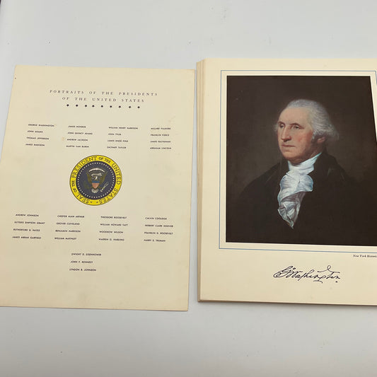 Commemorative Potriats Presidents of the United States of America