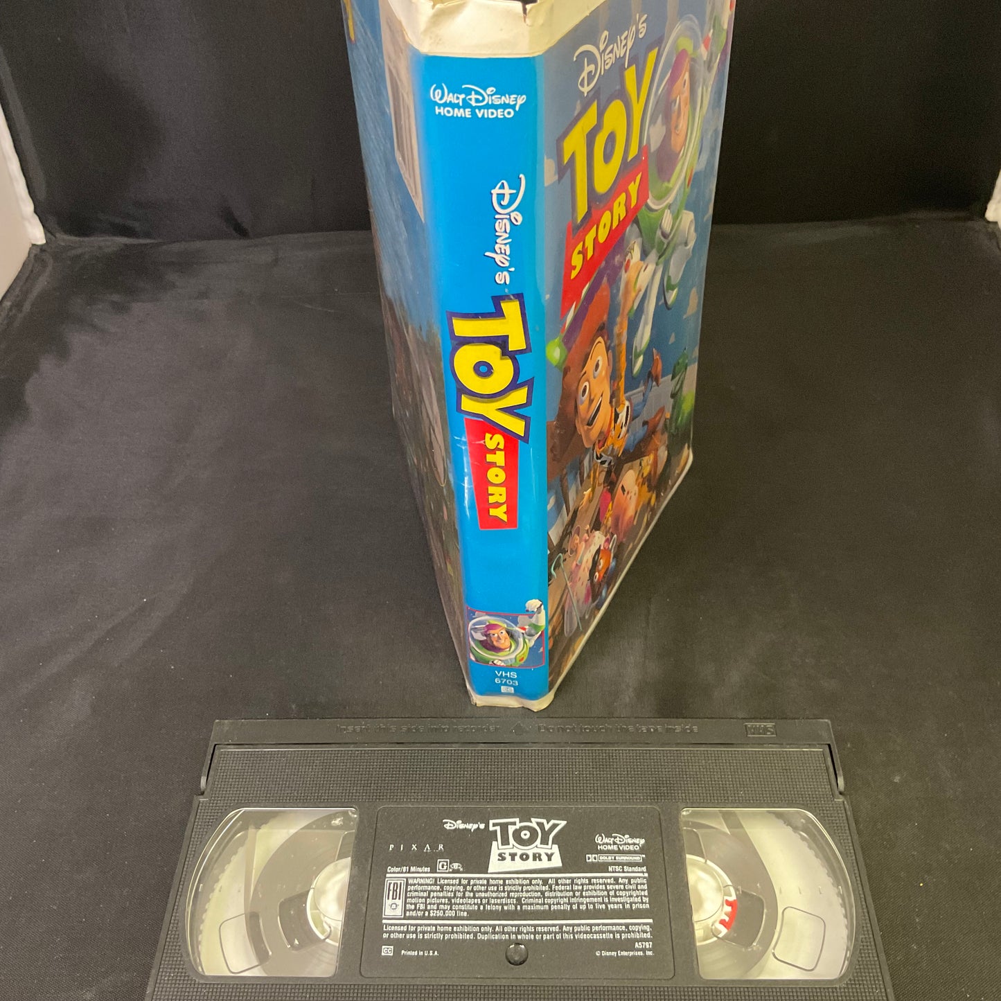 Disney's Toy Story VHS Tape