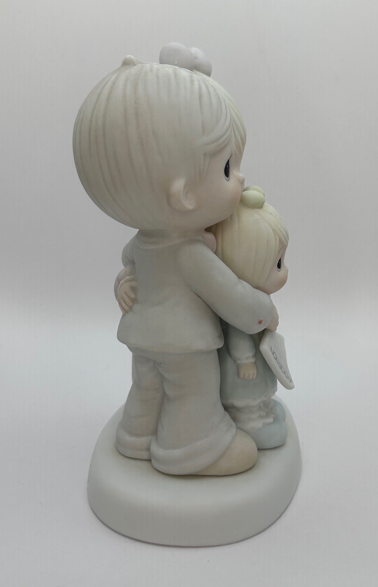 Precious Moments Vintage 1986 God Bless The Day We Found You Figurine Orig Box