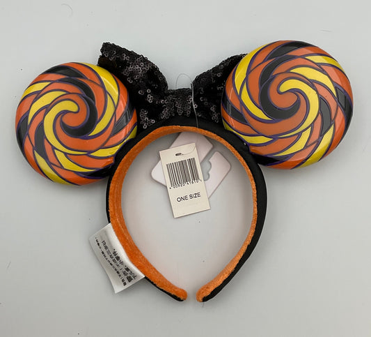 Disney Parks Minnie Mouse Halloween Ears Headband New with Tags