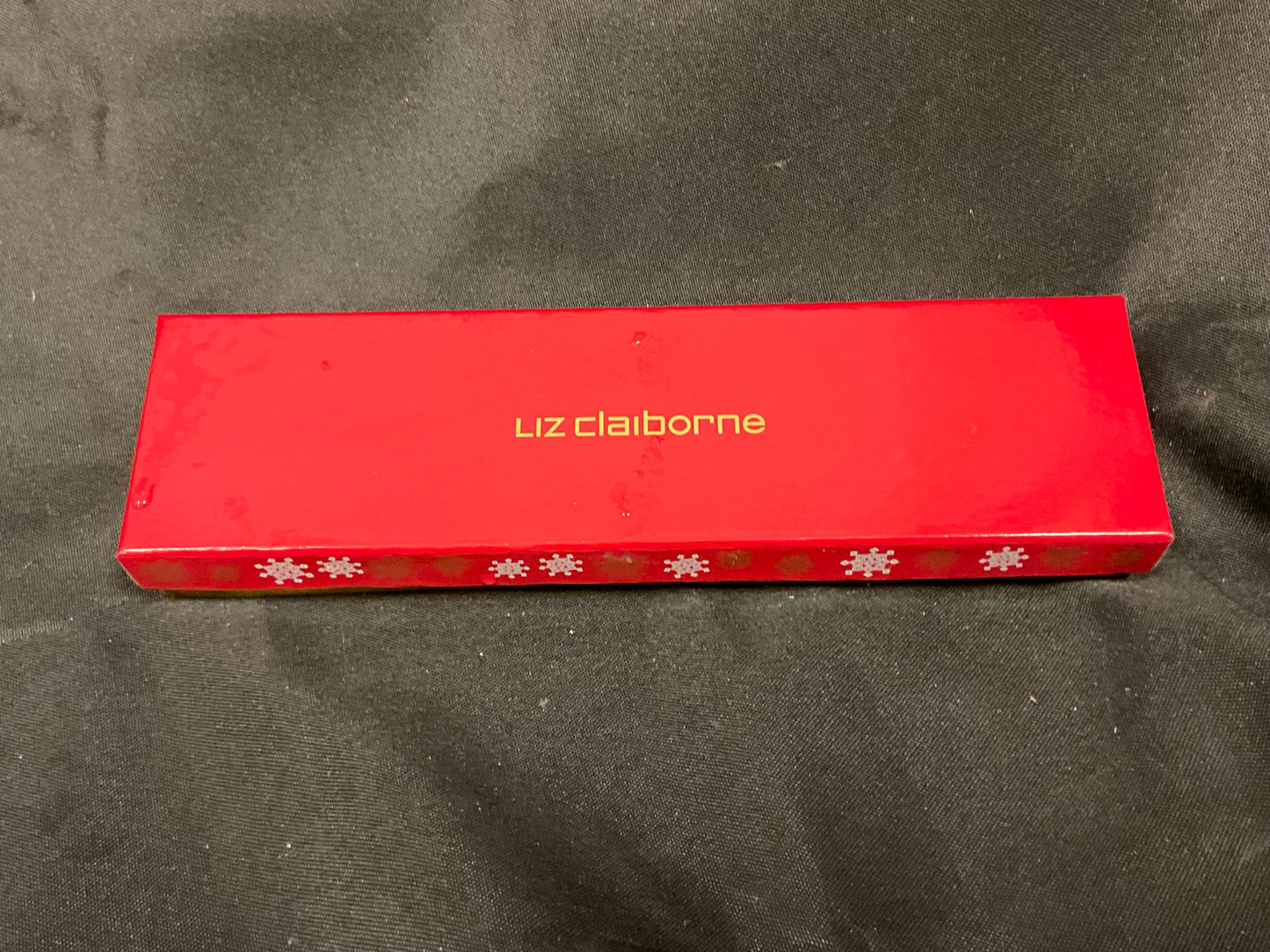 Liz Claiborne Christmas Holiday Season Jeweled Sparkle Penguin Bookmark New in Box