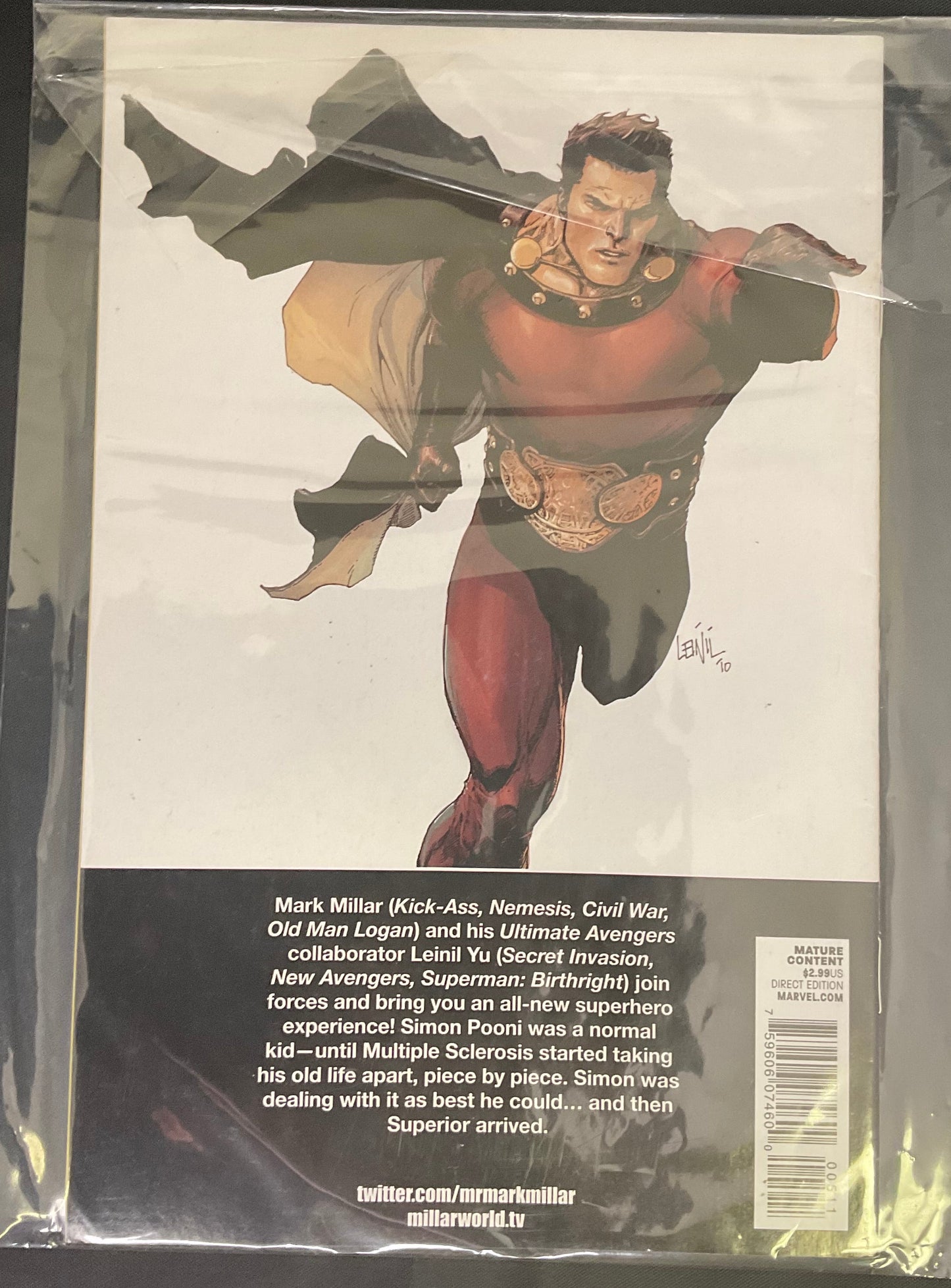 Superior #5 Oct 2011 Comic Book