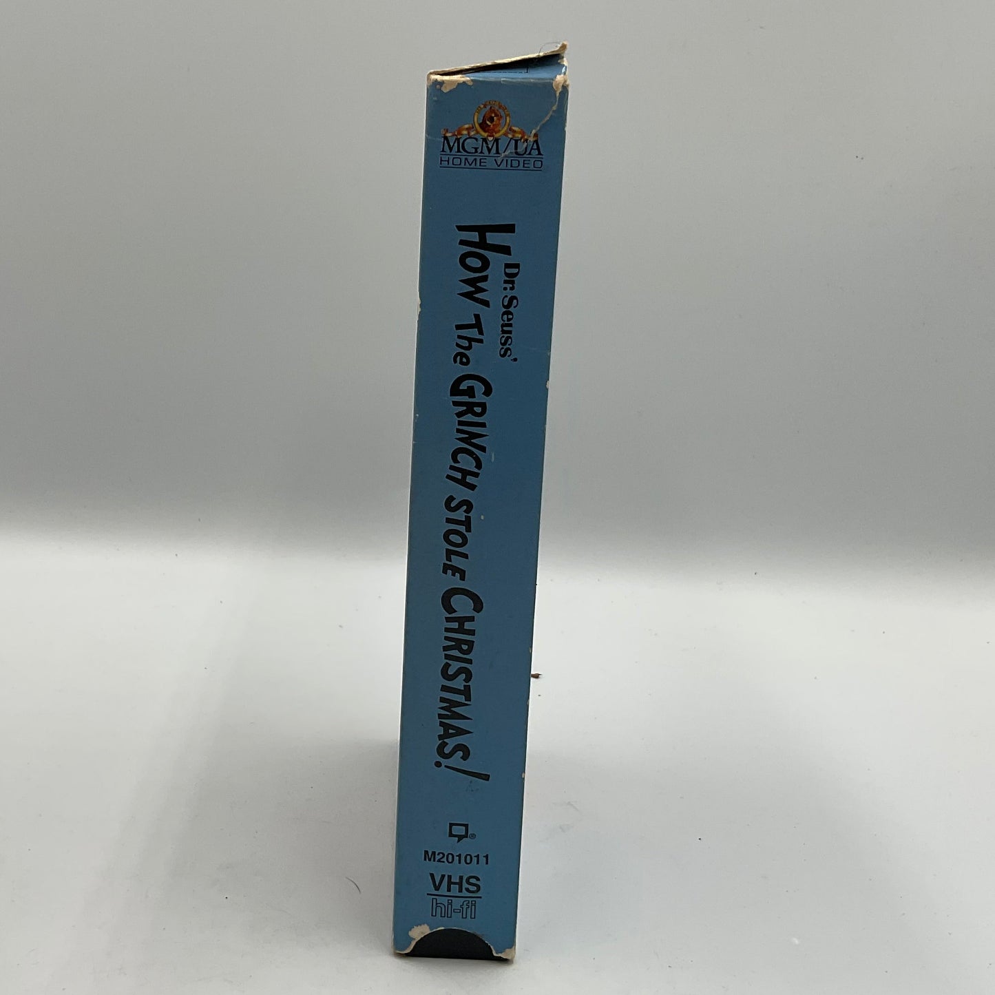 Vintage Blockbuster Video Dr. Seuss How The Grinch Stole Christmas VHS Tape Movie