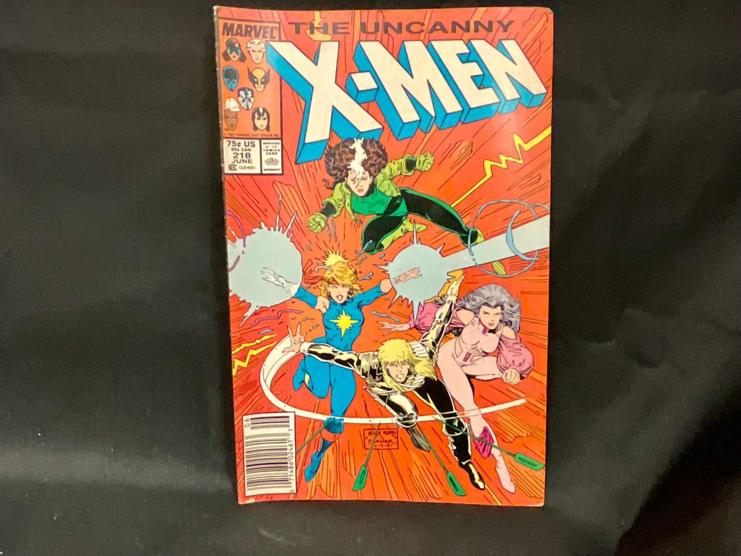 The Uncanny X-Men Volume 1 #218 Vintage (1963 Series)