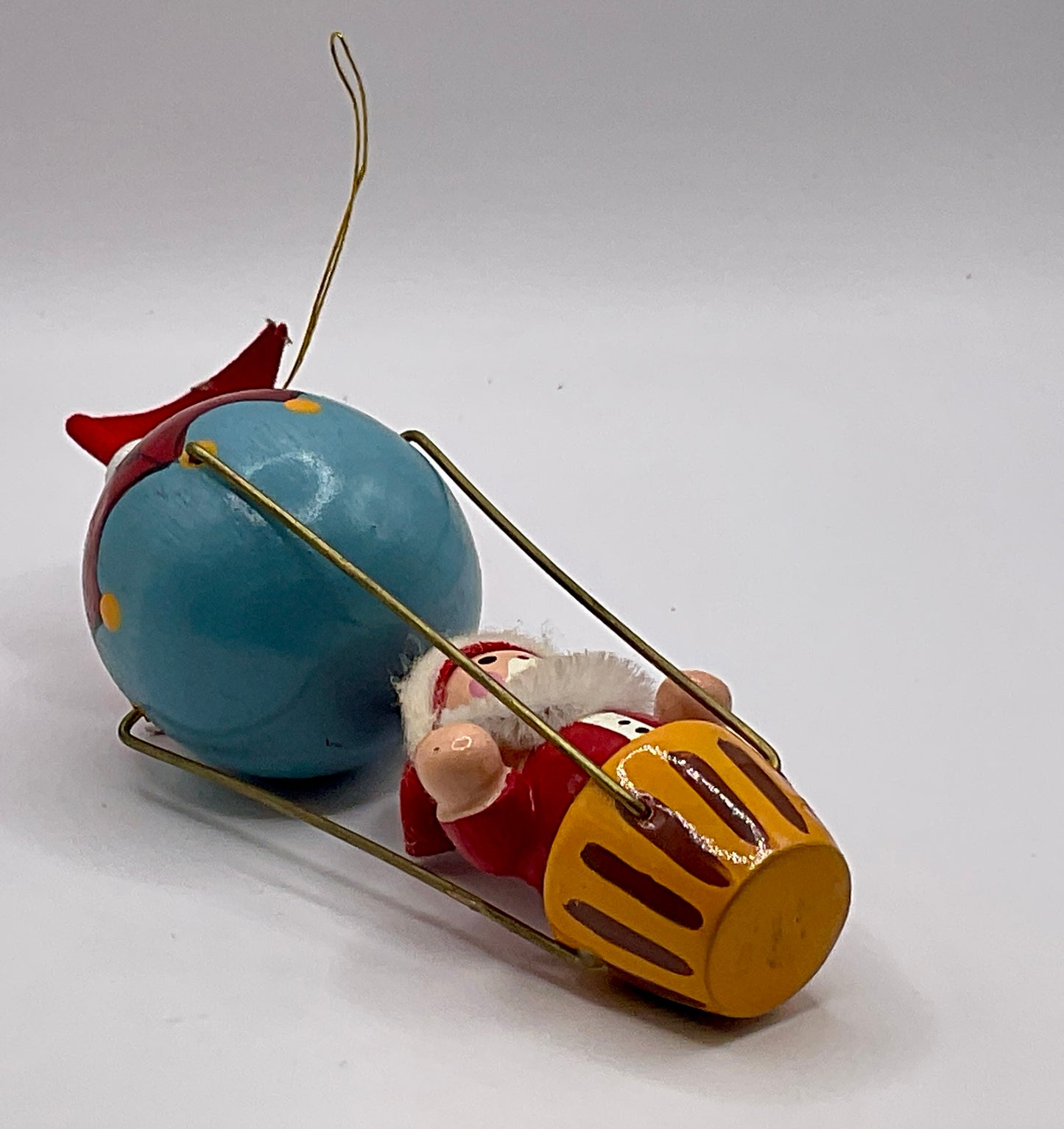 Gallery Originals Vintage Santa Claus Balloon Christmas Holiday Ornament with Original Box