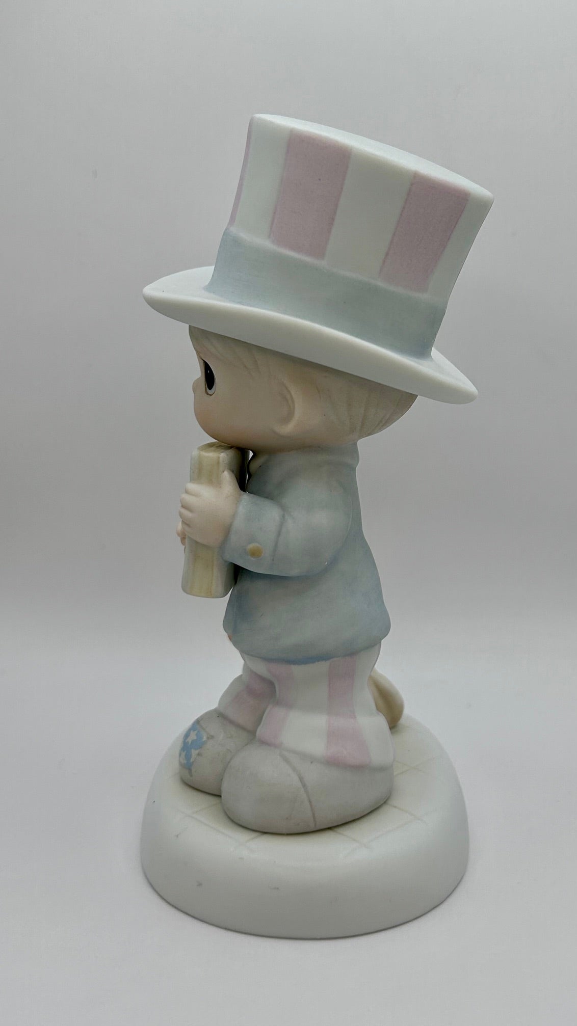 Precious Moments Vintage 1986 Limited Edition God Bless America New in Box Mint