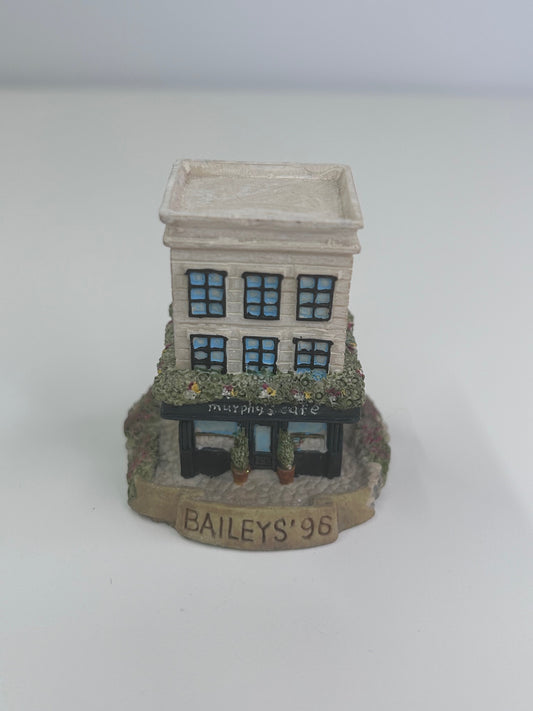 Baileys Irish Cream Vintage 1996 Murphy's Cafe Mini Coffee Shop Figurine