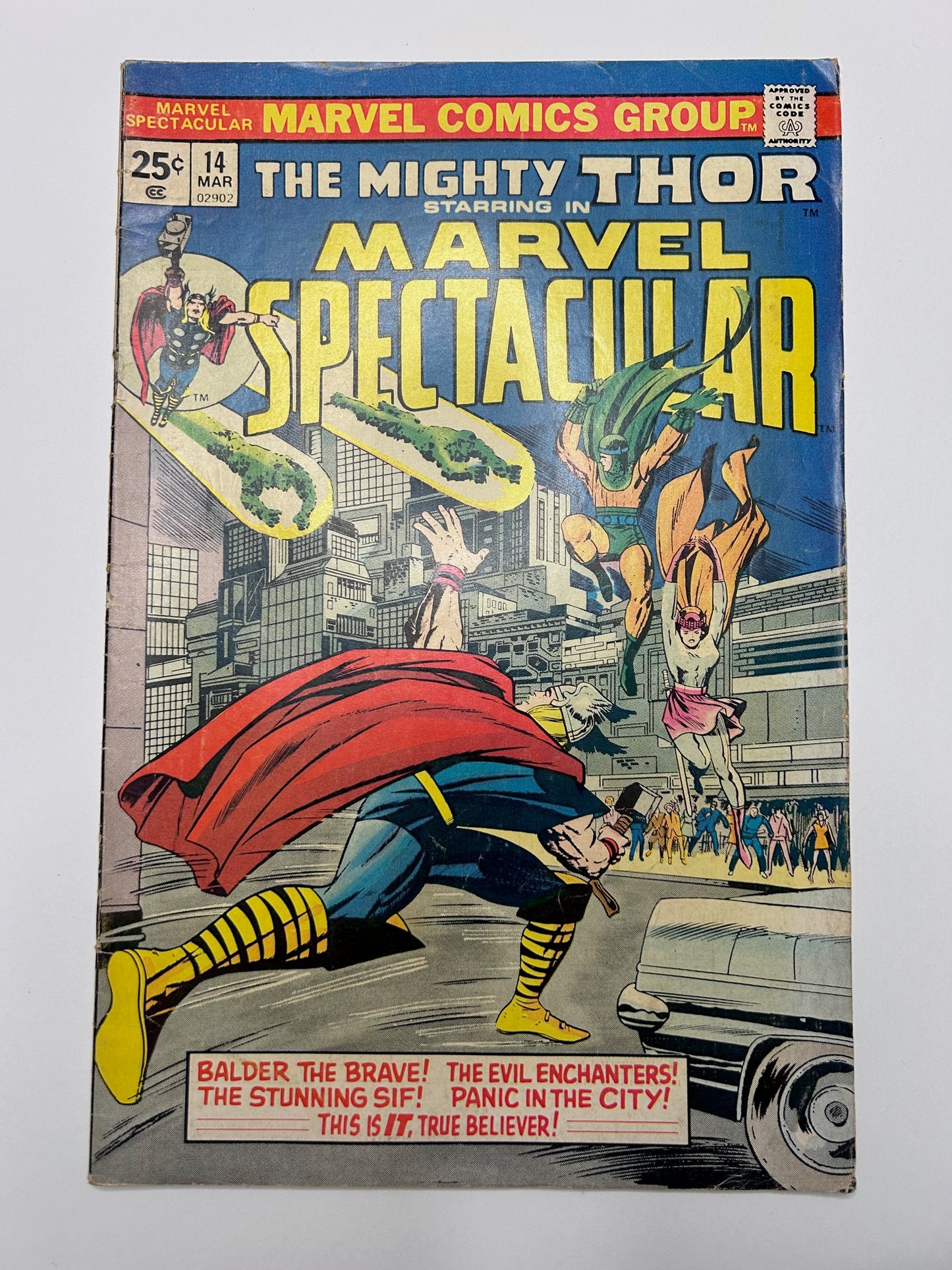 Marvel Spectacular The Mighty Thor Volume 1 #14 Vintage March 1975 Comic Book