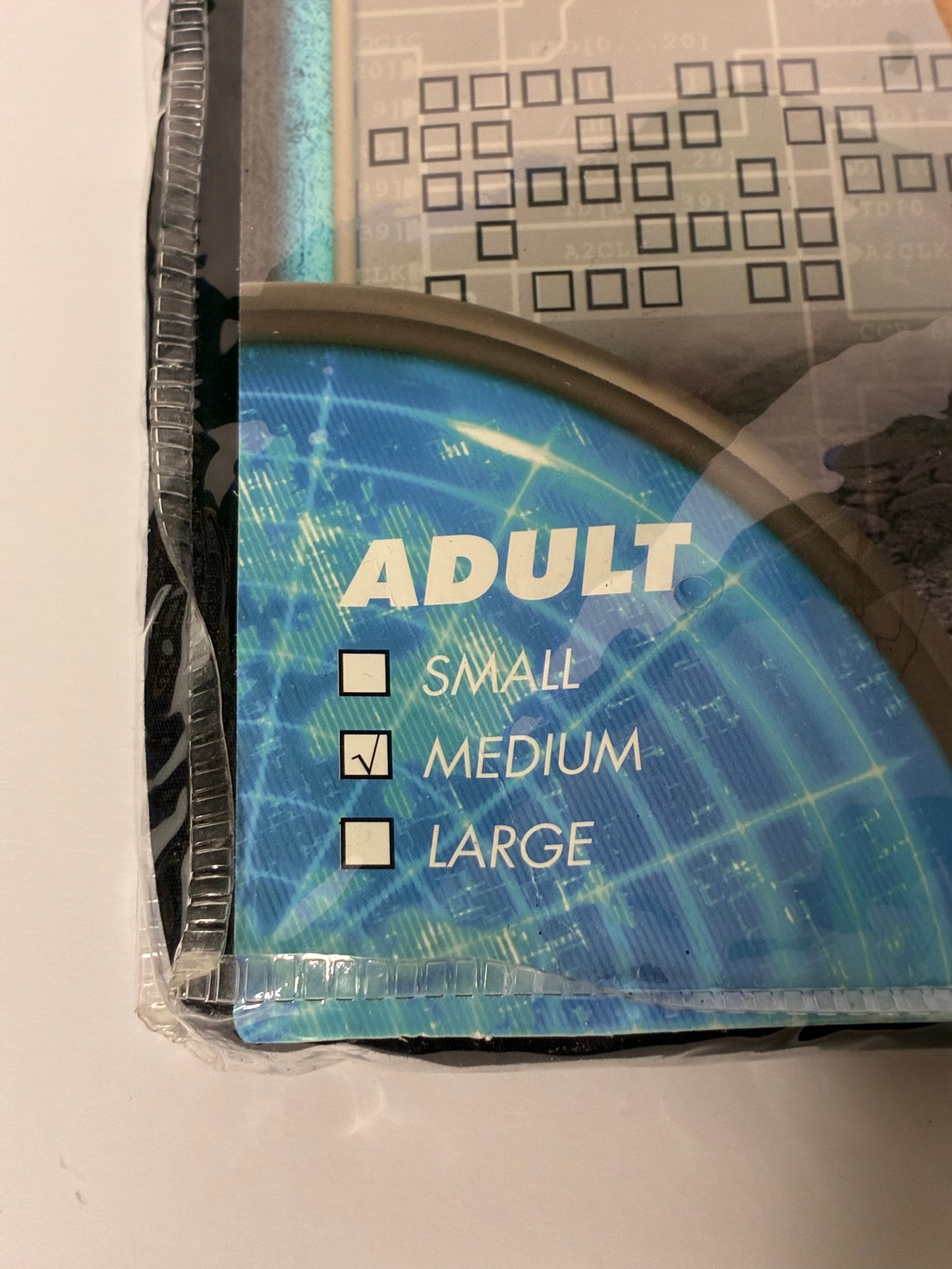 Spirit Halloween Men's SWAT Workshirt and Hat Costume Kit Size Adult Medium Brand New