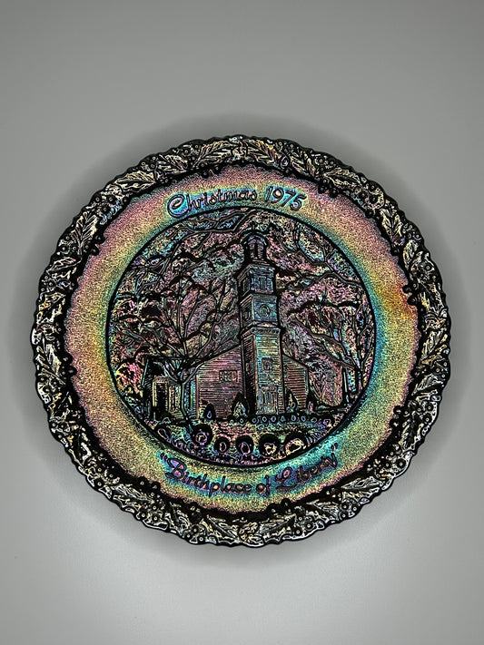 Fenton Carnival Glass 1975 Plate #6