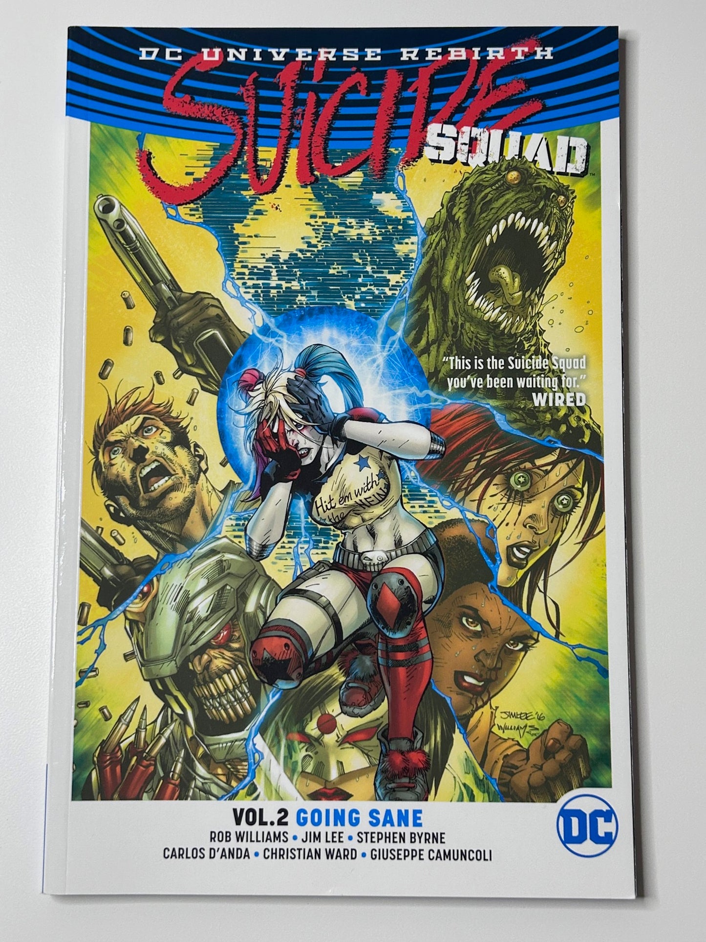 Suicide Squad Vol 2 Going Sane DC Comics Universe Rebirth Comic Book Graphic Novel Jun 2017