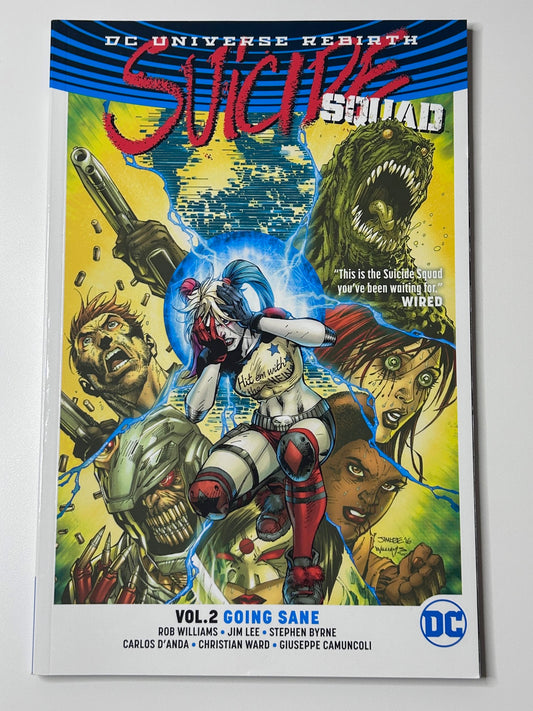 Suicide Squad Vol 2 Going Sane DC Comics Universe Rebirth Comic Book Graphic Novel Jun 2017