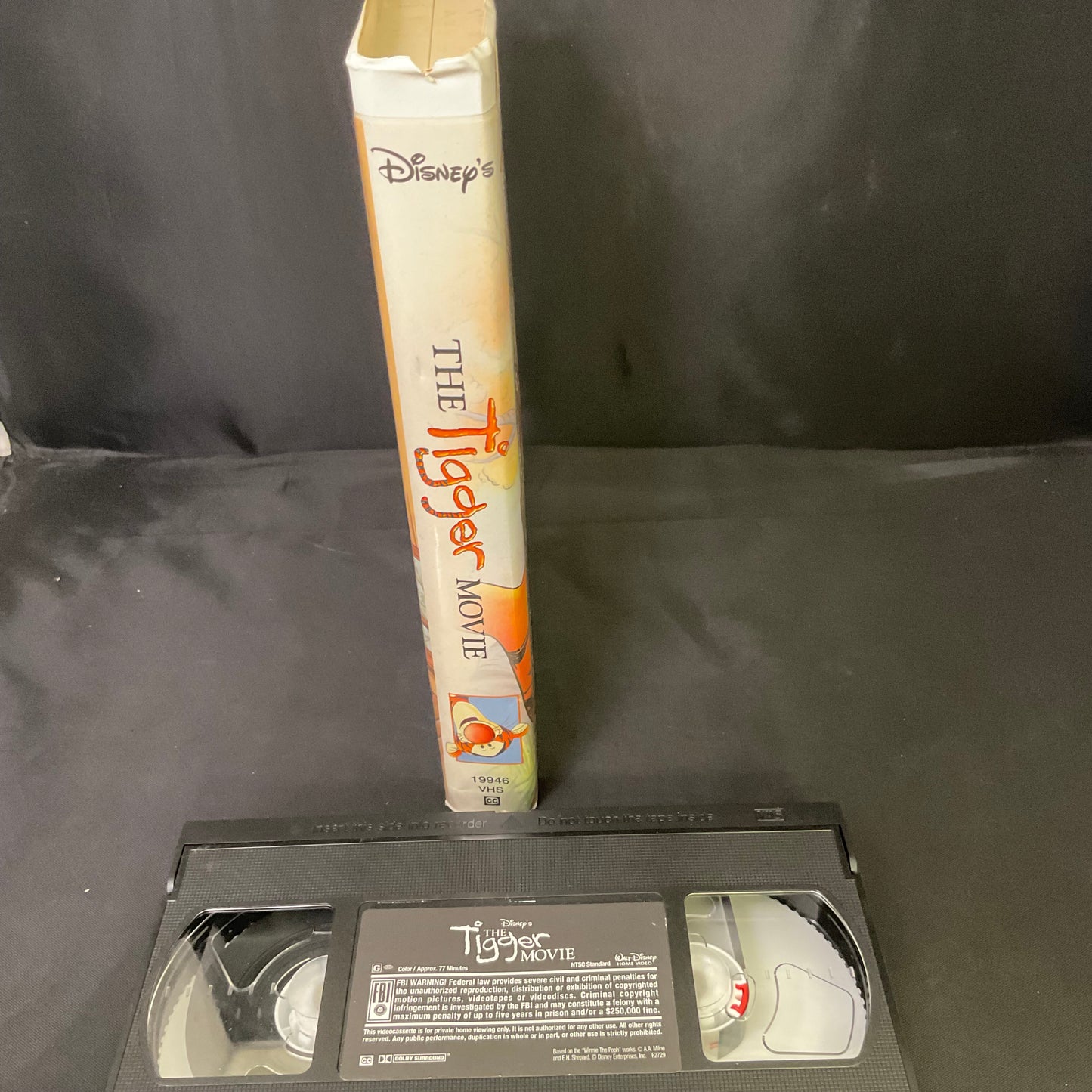 Disney's The Tigger Movie VHS Tape