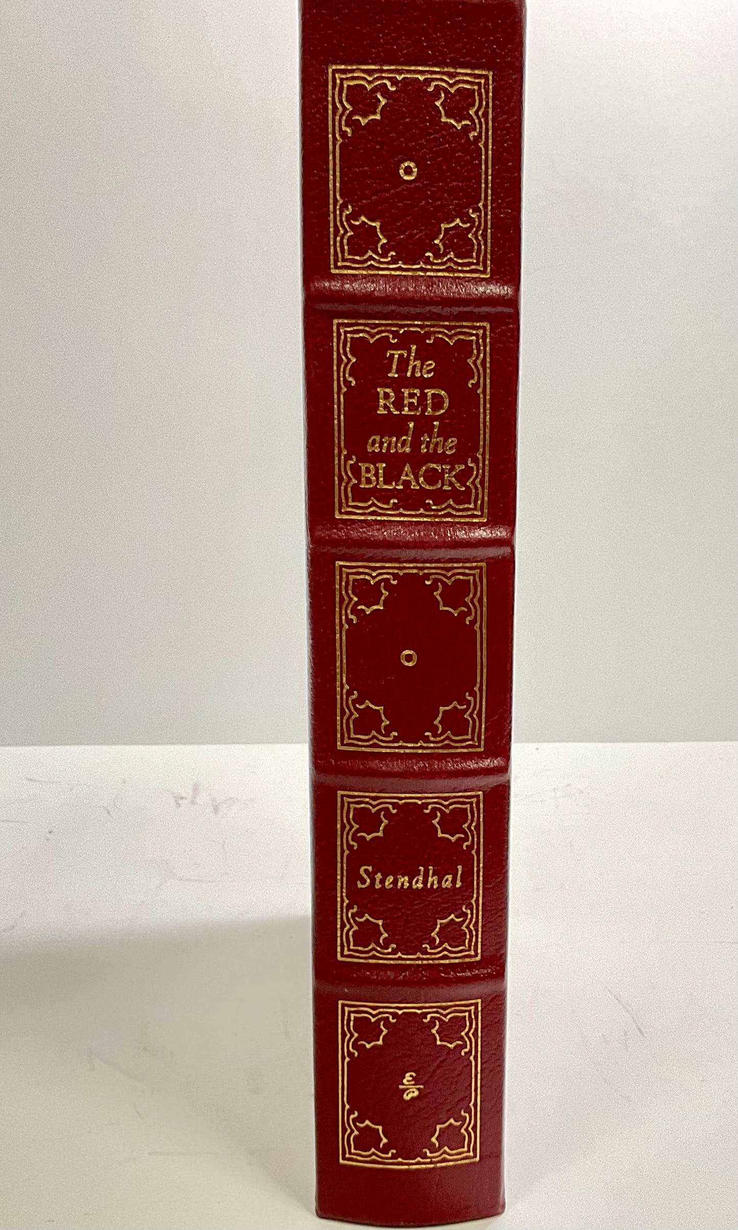 The Red and The Black by Marie-Henri Beyle (Stendhal) Vintage 1980 Easton Press 100 Greatest Books Ever Written Leather-Bound Collector's Edition