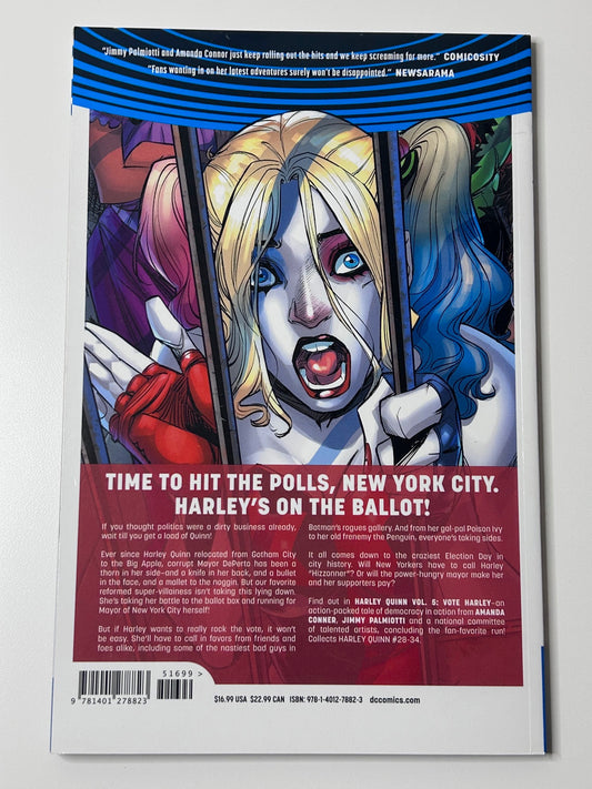 Harley Quinn Vol 5: Vote Harley DC Comics Rebirth