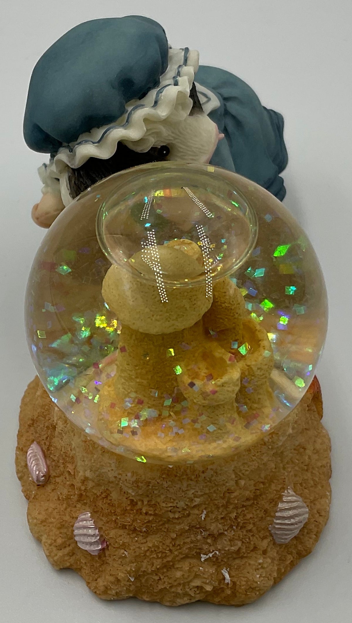 Enesco Mary's Moo Moos Summer Waterball Cow Snow Globe 690015G Orginal Box
