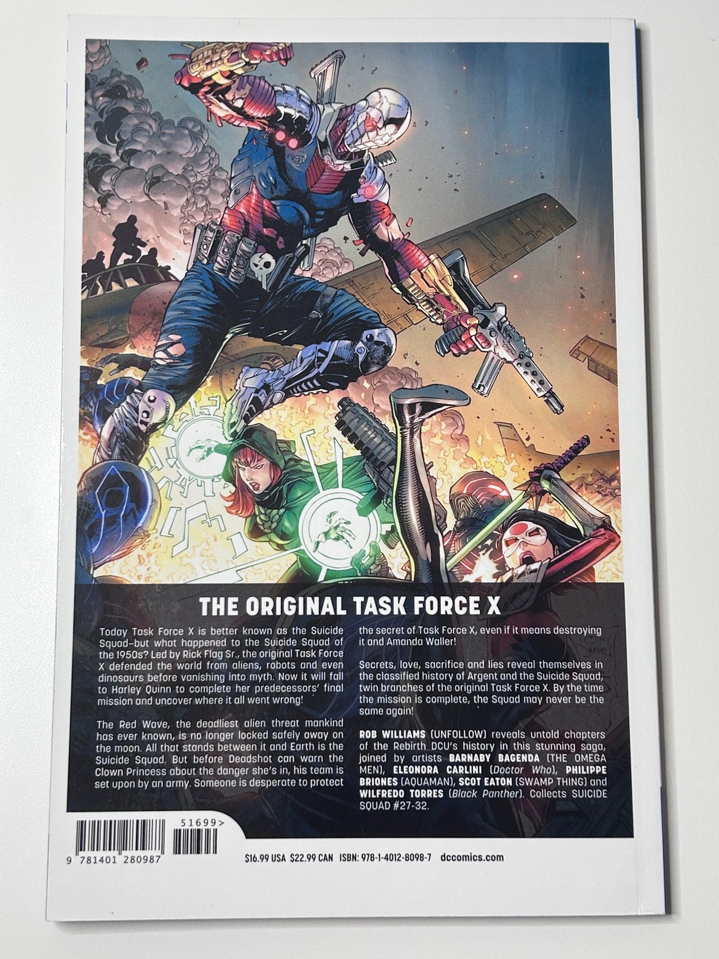 Suicide Squad Vol 6 The Secret History of Task Force X DC Comics Paperback Graphic Novel July 2018