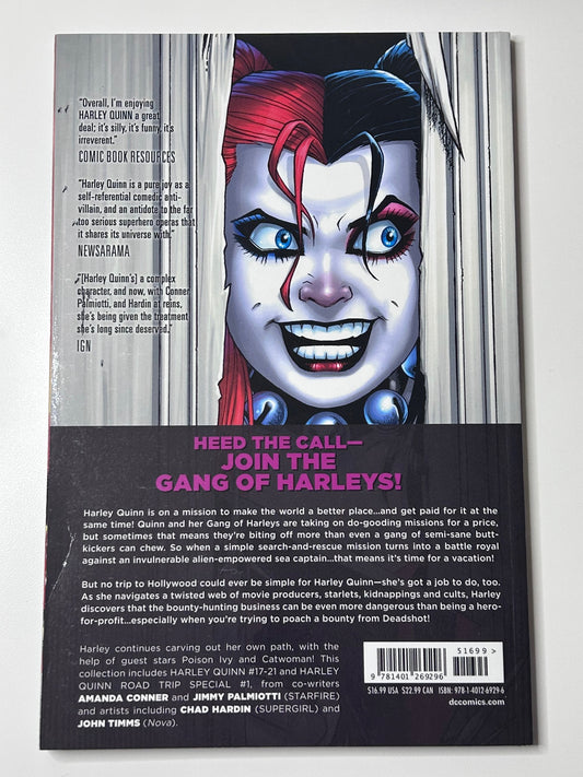 Harley Quinn Vol 4 A Call to Arms DC Comics Paperback Comic Book Sept 2016