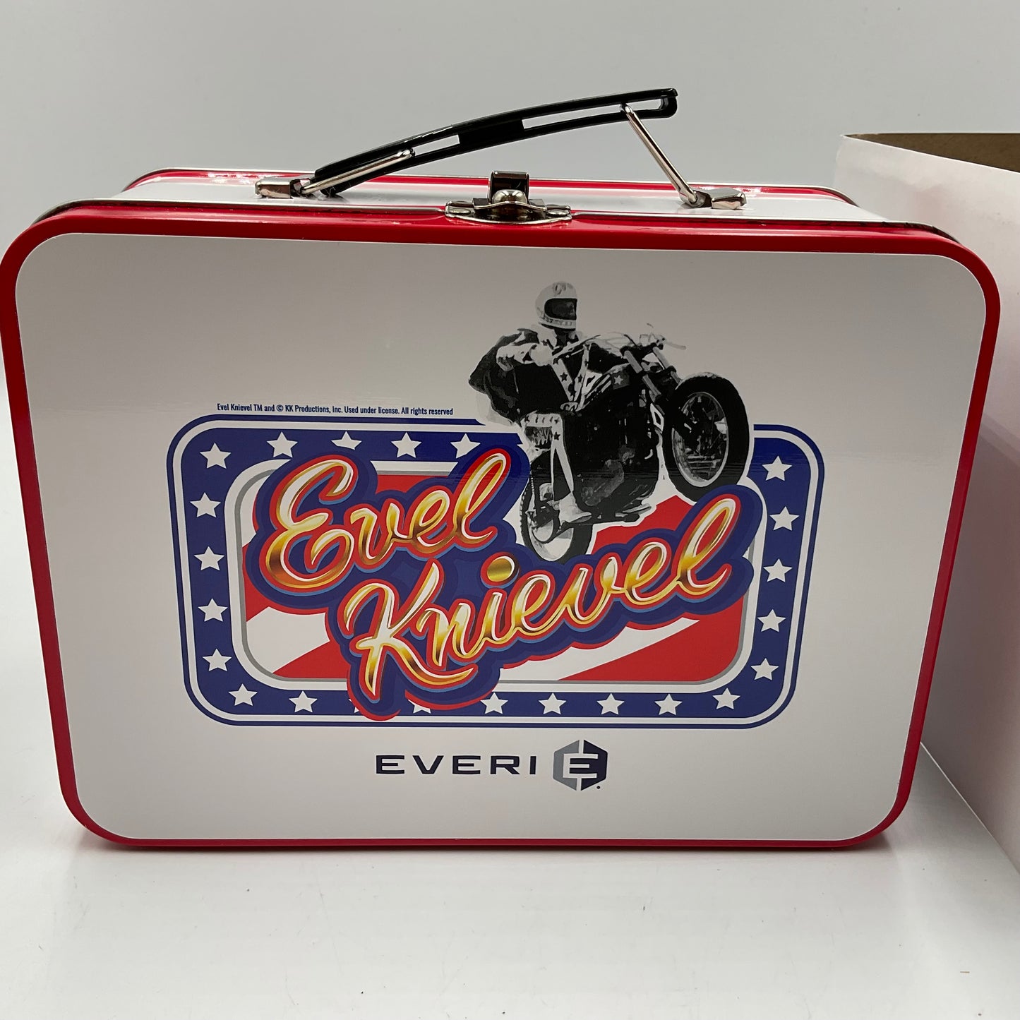 Brand New Evel Knievel Lunchbox