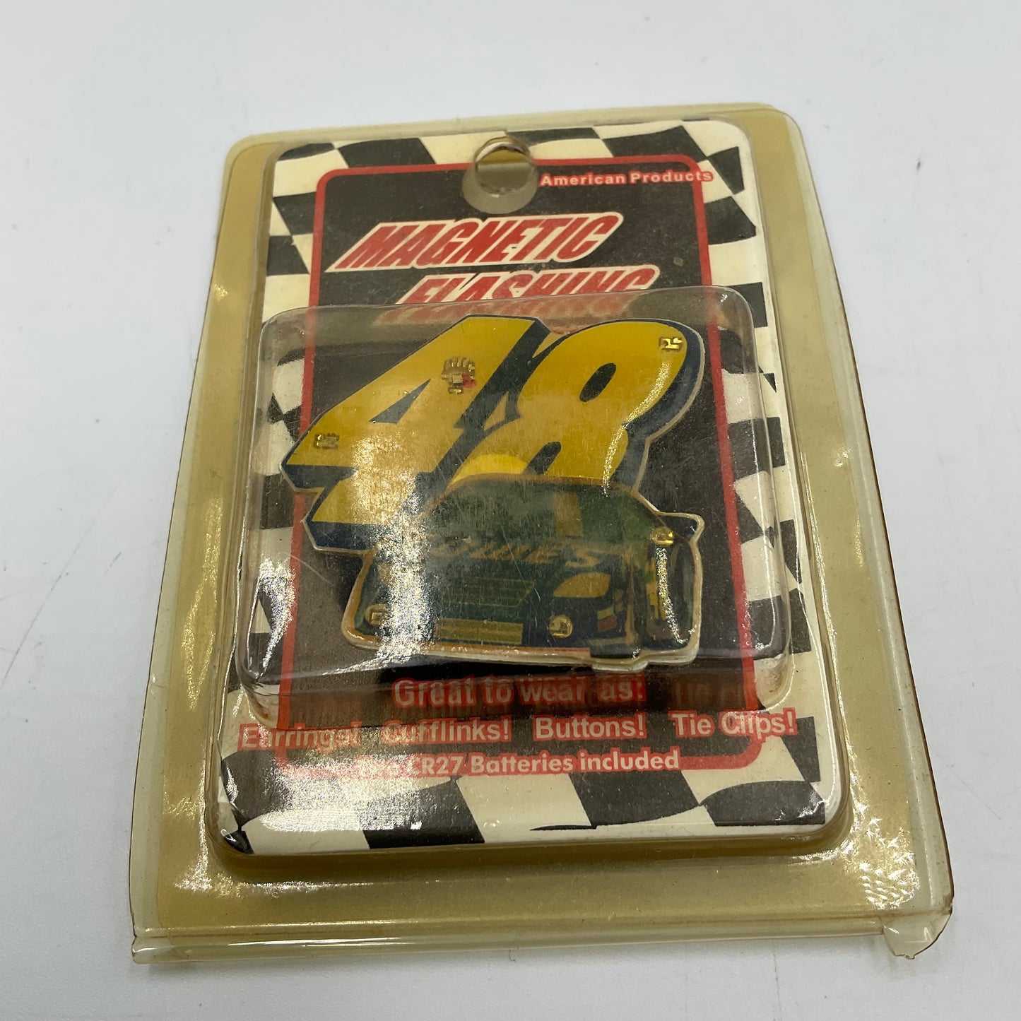 NASCAR Magnetic Flashing Pin#48 Jimmie Johnson