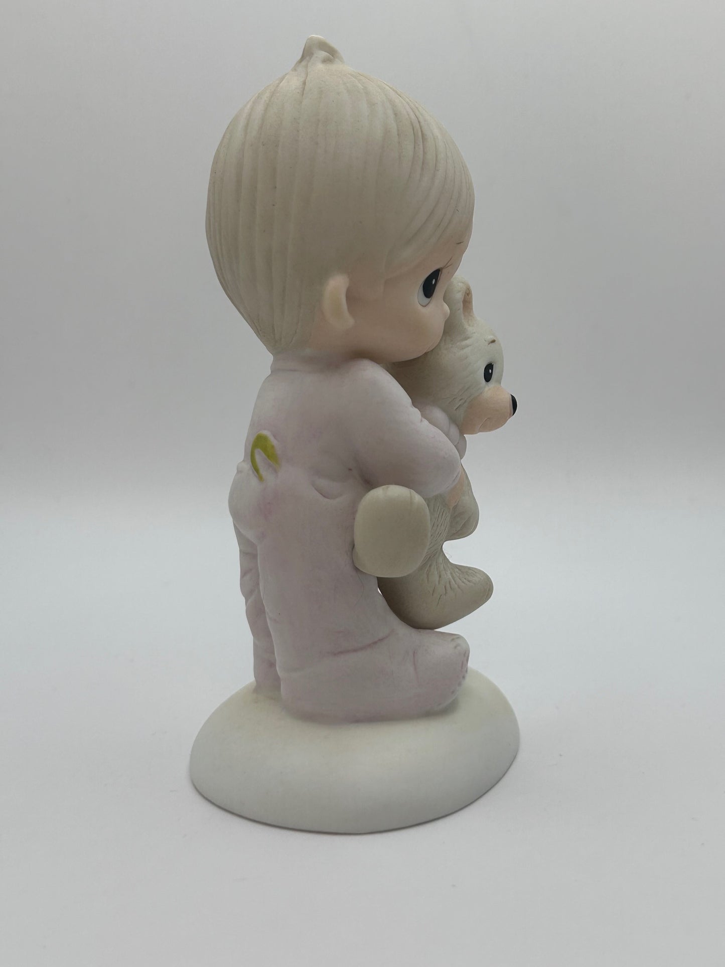 Precious Moments Jesus Loves Me Vintage 1978 Porcelain Figurine