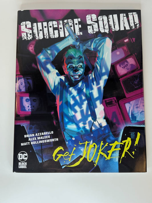 Suicide Squad Get Joker! DC Comics Hardcover Comic Book Graphic Novel July 5 2022