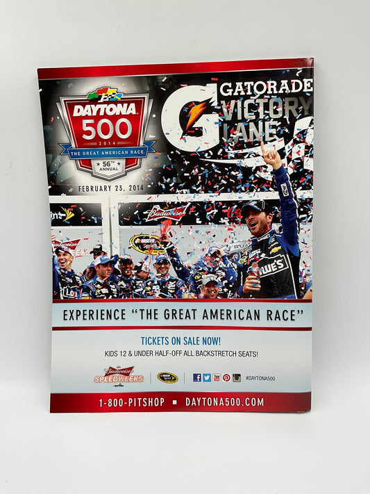 2013 Coke Zero 400 Daytona Official Souvenir Program NASCAR Sheryl Crow